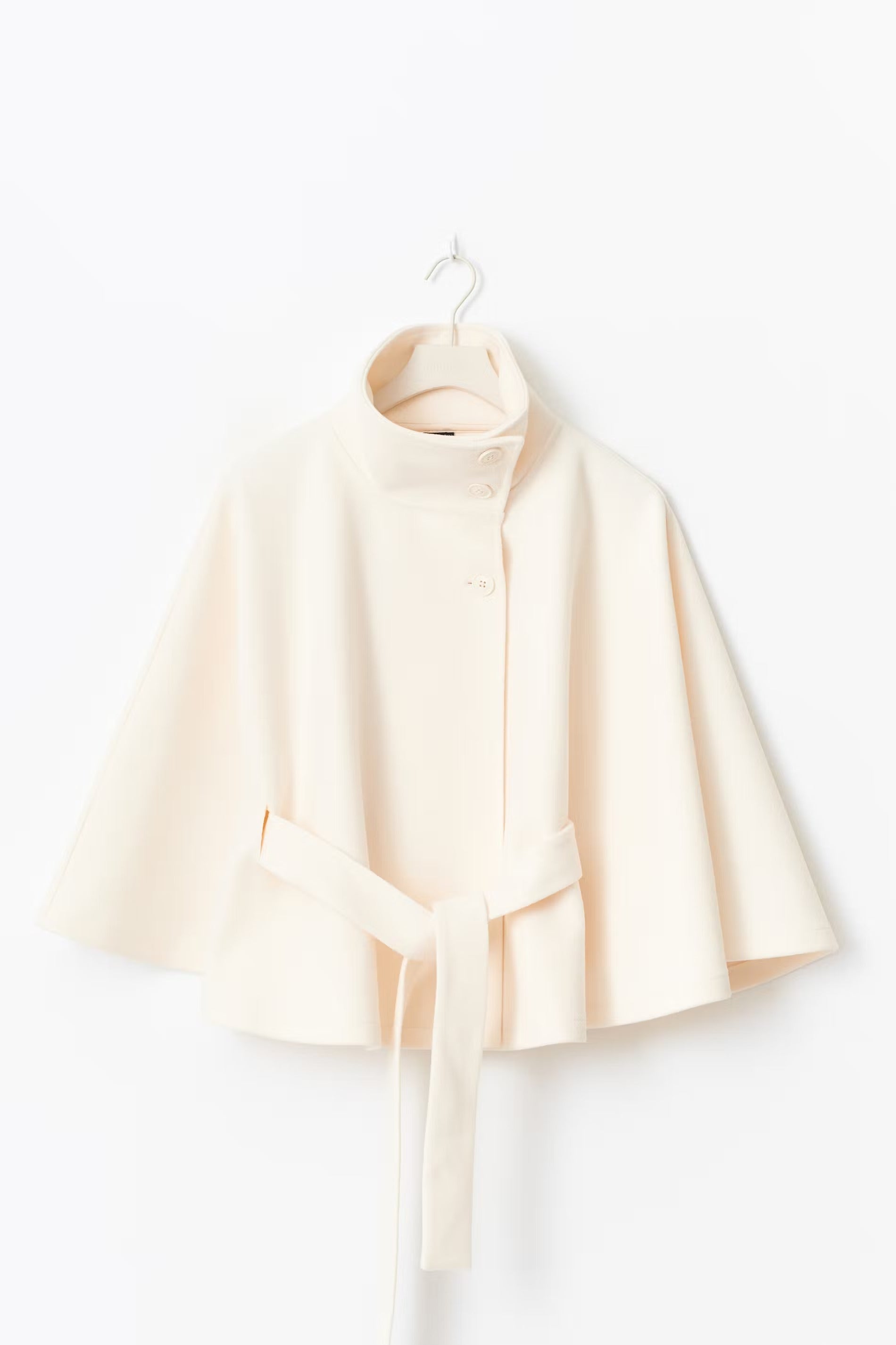 Belted Cape Jacket