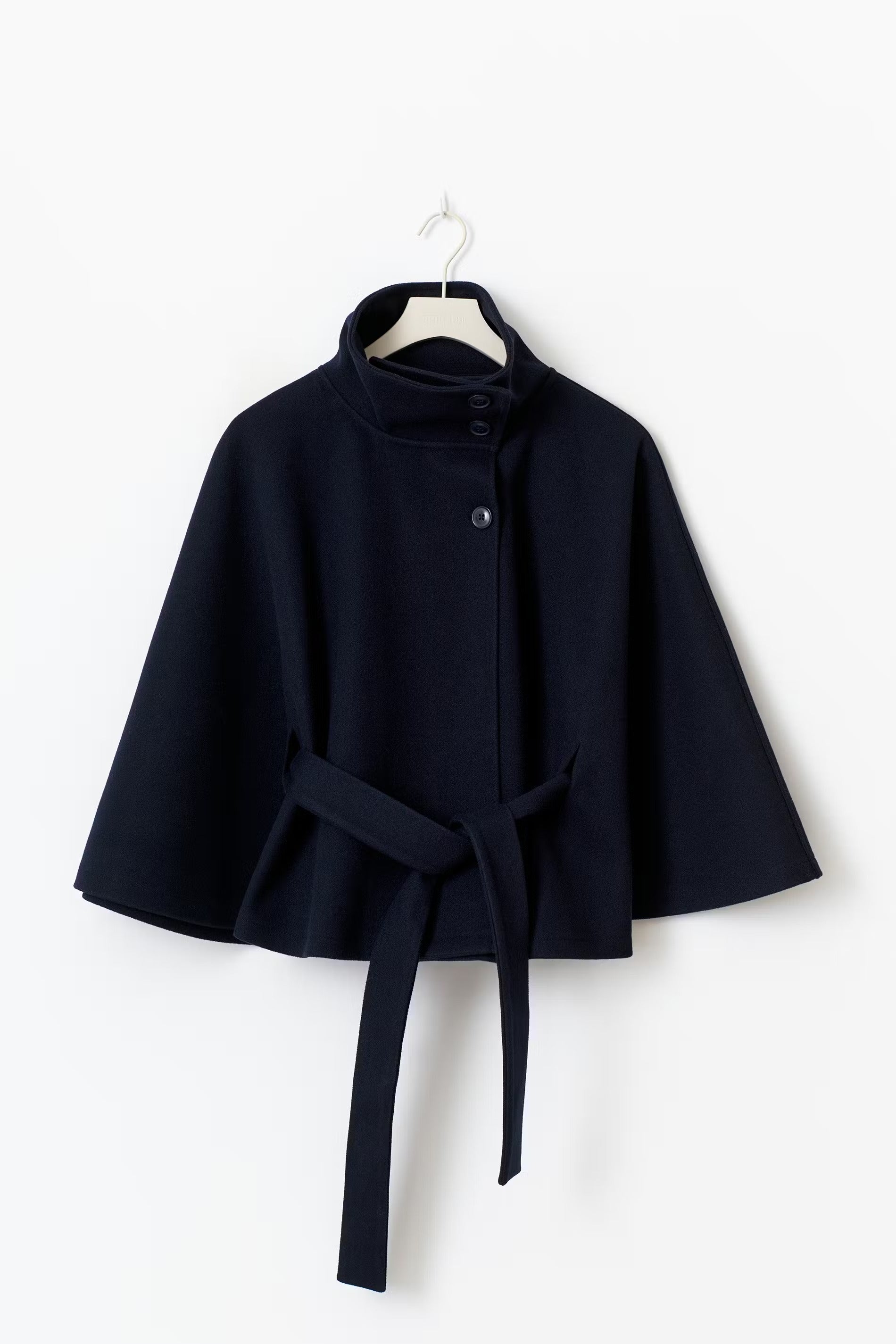 Belted Cape Jacket