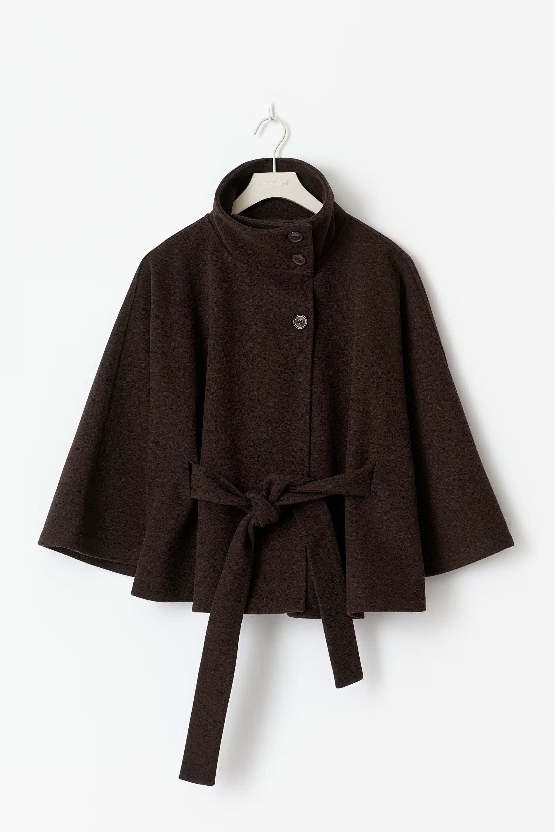 Belted Cape Jacket