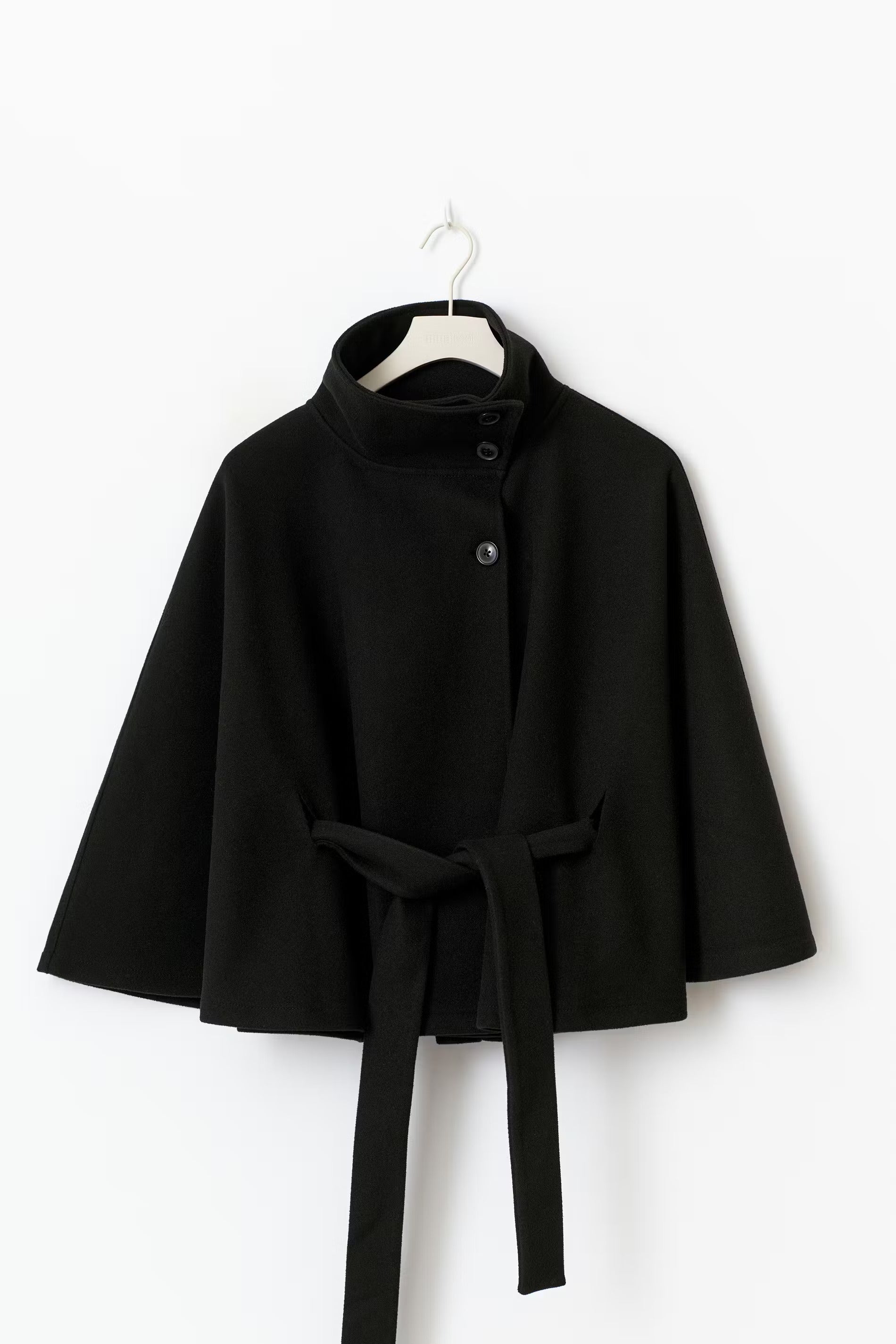 Belted Cape Jacket
